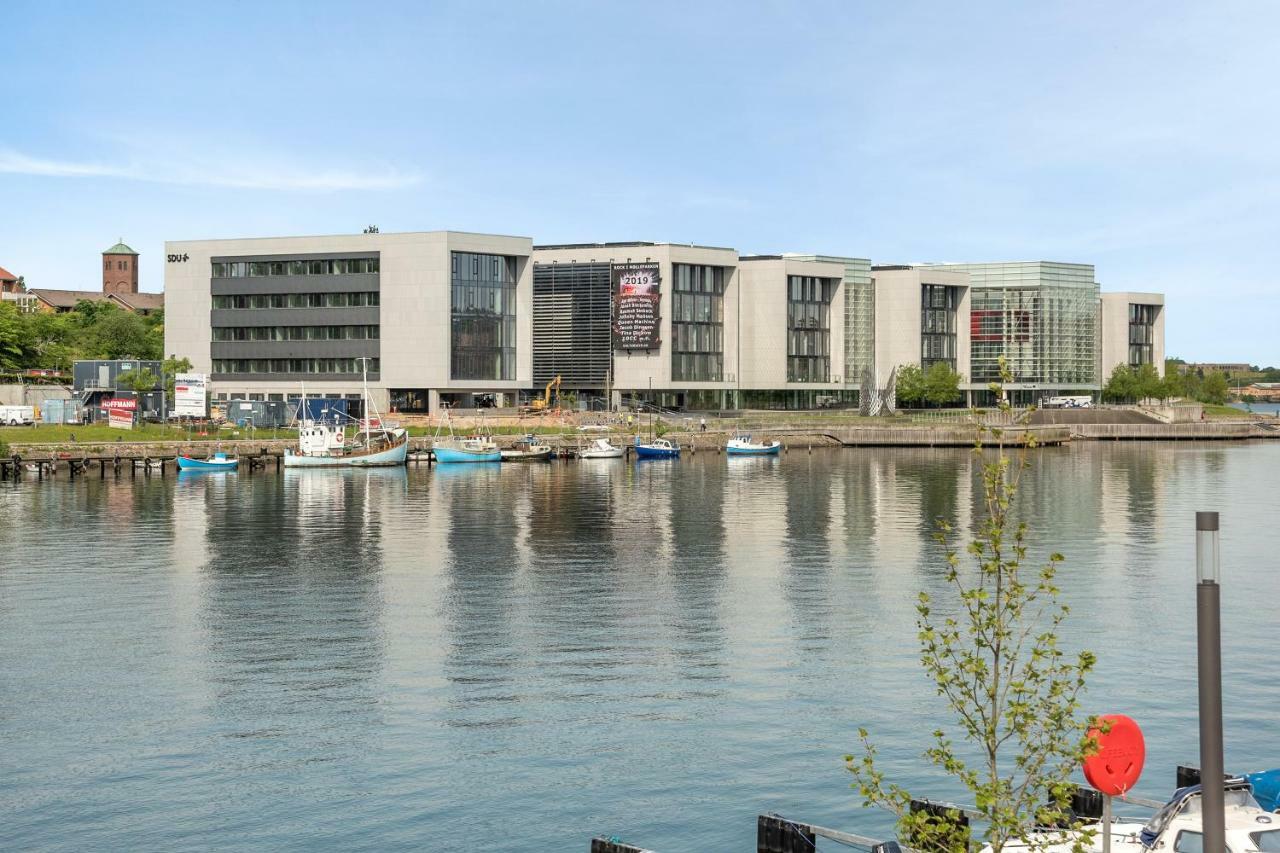Luxury City Center Harbour Apartment 2 Bedroom Sønderborg Exteriér fotografie