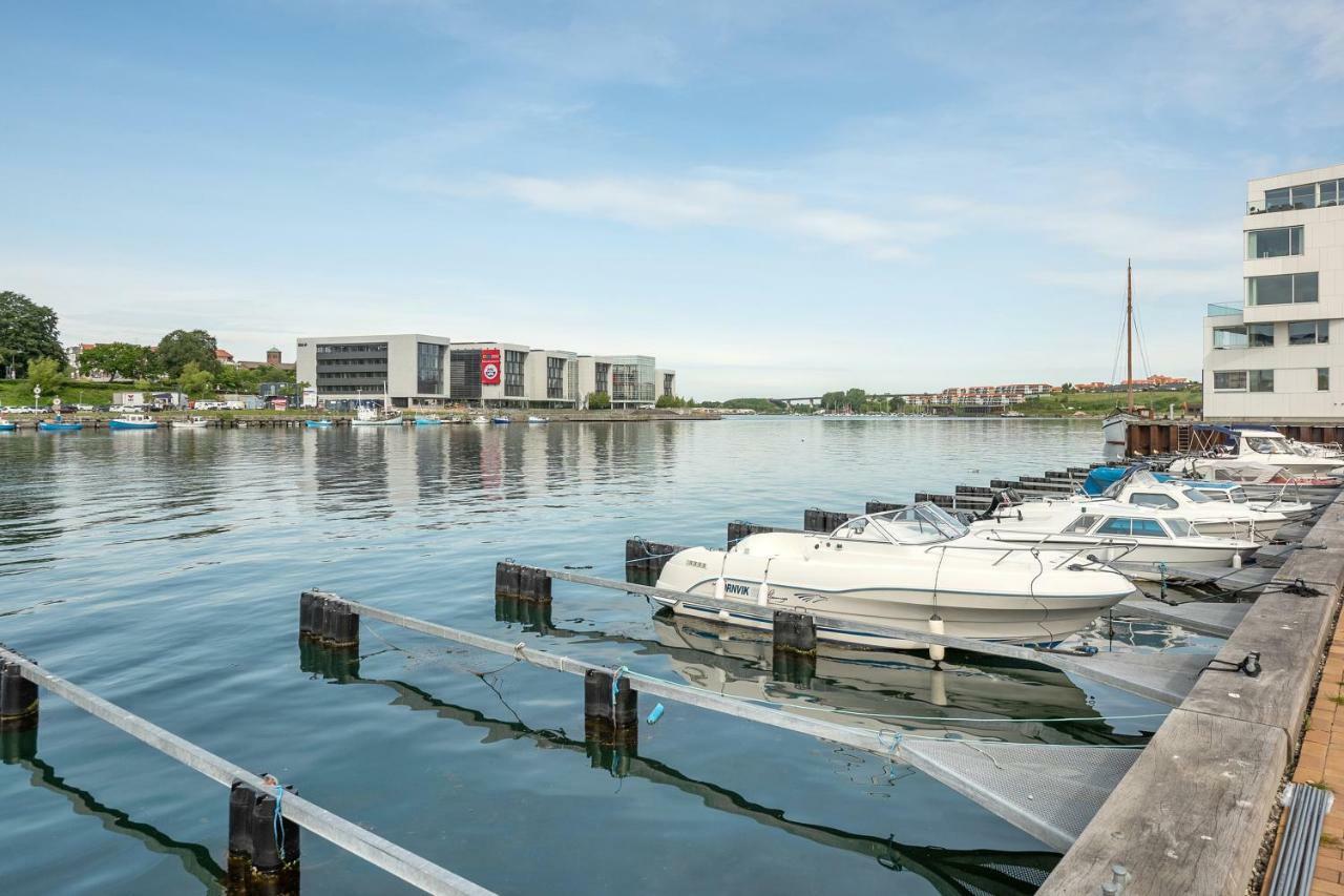 Luxury City Center Harbour Apartment 2 Bedroom Sønderborg Exteriér fotografie