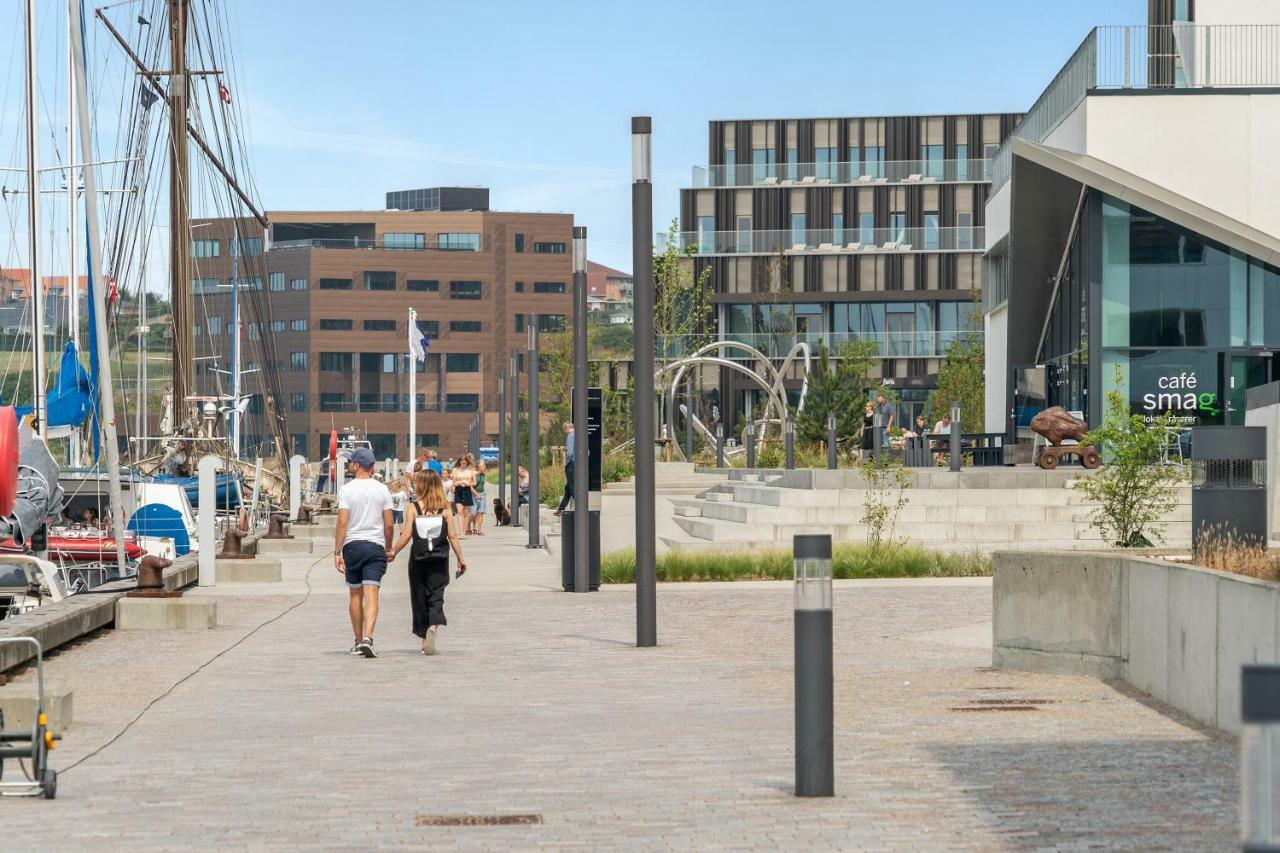 Luxury City Center Harbour Apartment 2 Bedroom Sønderborg Exteriér fotografie